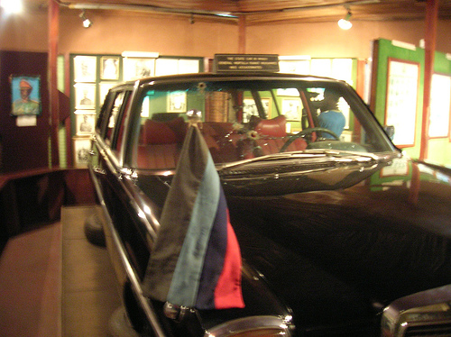 Mercedez Benz car in which